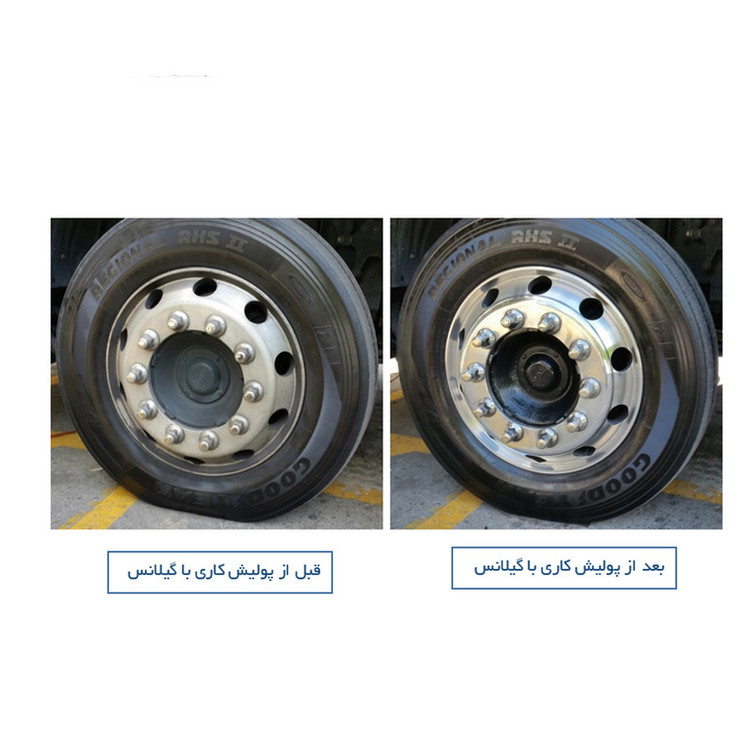 صفحه پولیش گیلانس مدل سر دریلی مخروطی