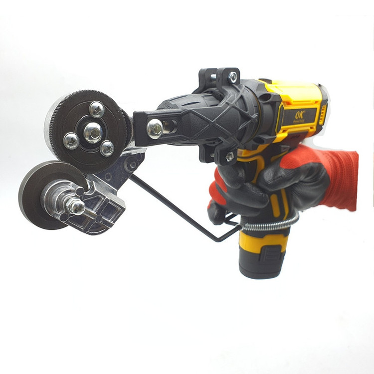 تبدیل دریل شارژی به قیچی ورق بر مدل ELECTRIC_DRILL