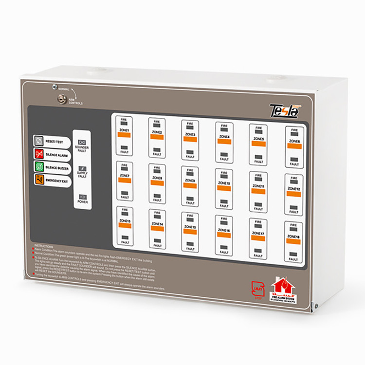 کنترل پنل اعلام حریق تسلا مدل TCP-14
