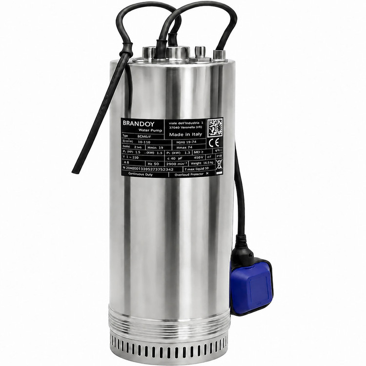پمپ کف کش 1.5 اسب بخار براندوی مدل BCM6/F