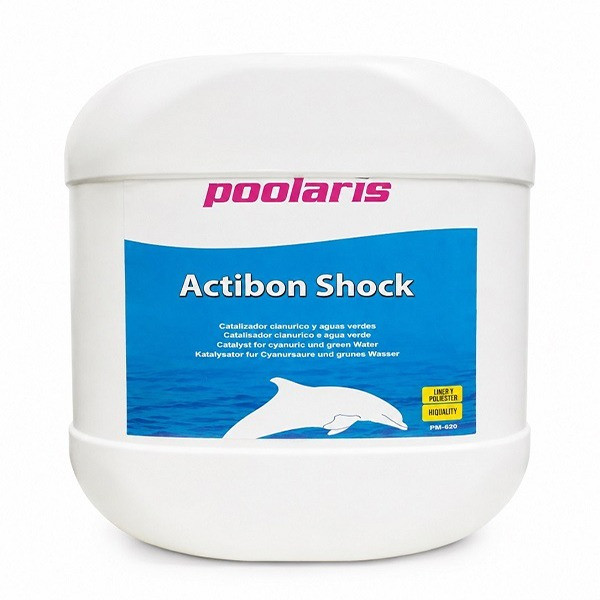 محلول کلر استخر پولاریس Actibon shock 5L حجم پنج لیتر
