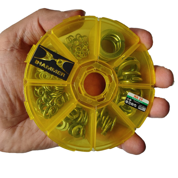 واشر هامر مدل فنری کد Home FIX WF بسته 150 عددی