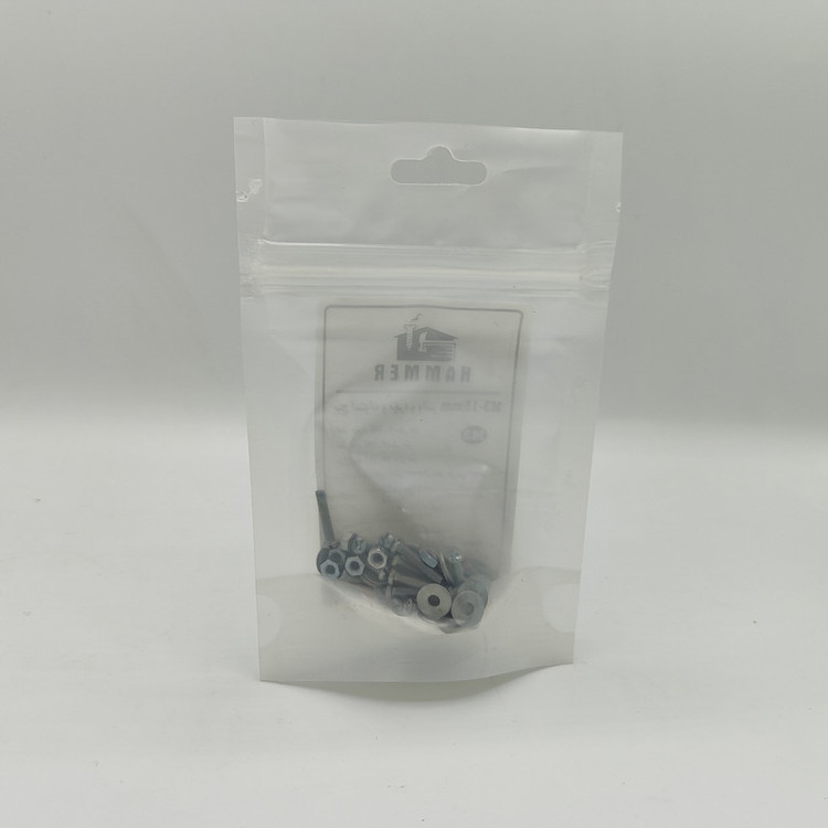پیچ و مهره و واشر هامر مدل استوانه کد M3-15mm بسته 75 عددی