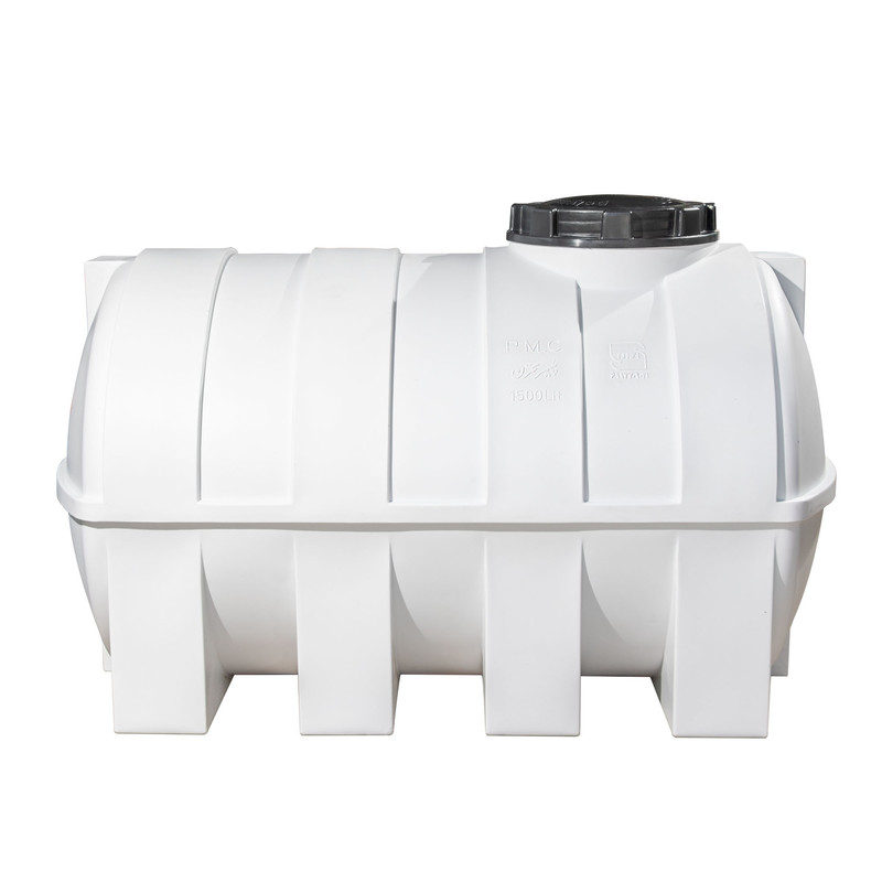 مخزن آب افقی 1500 لیتر پلیمر مخزن مدل Pm-1500H F