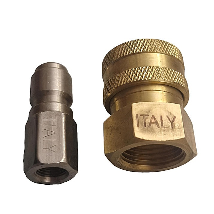 کوپلینگ مادگی کارواش مدل ITALY-2-PCS مدل 3/8 به همراه نری