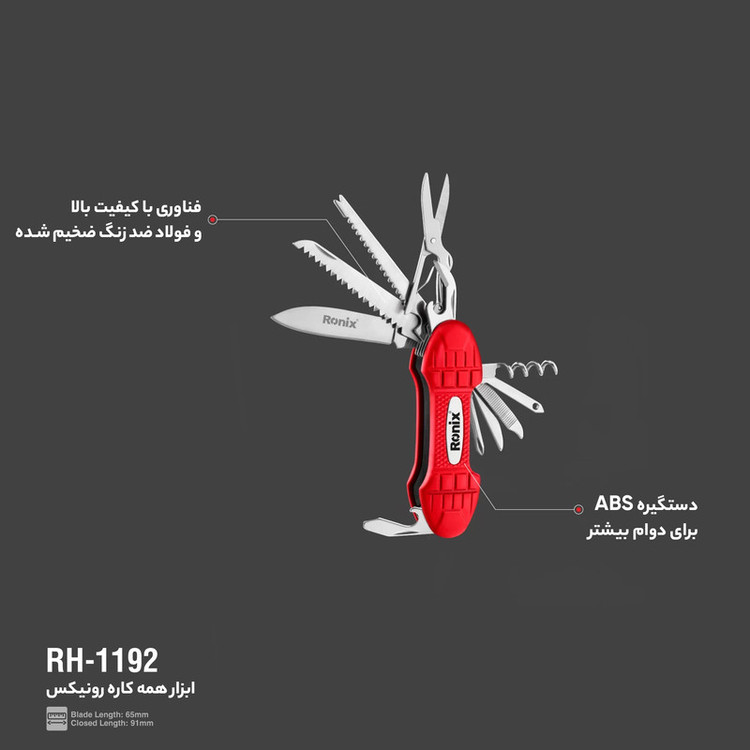 ابزار همه کاره رونیکس مدل RH-1192