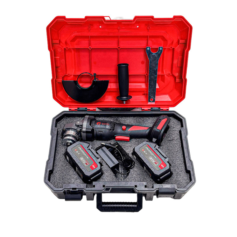 مینی فرز شارژی براشلس 150 میلیمتری 21 ولت ادون مدل OAG-21/125A BL
