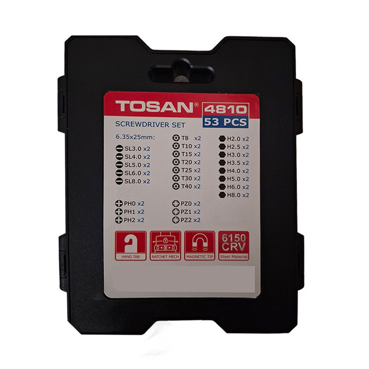 پیچگوشتی توسن مدل 4810 مجموعه 53 عددی