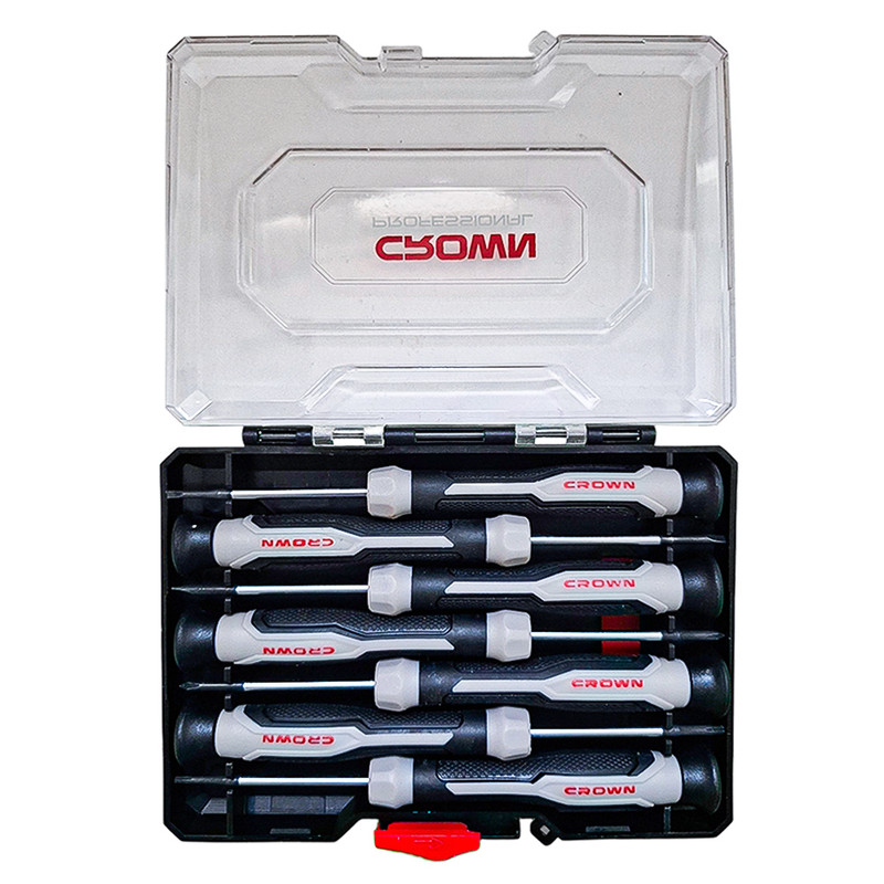 پیچ گوشتی ساعتی کرون مدل CPHDP-AXA7 مجموعه ۷ عددی