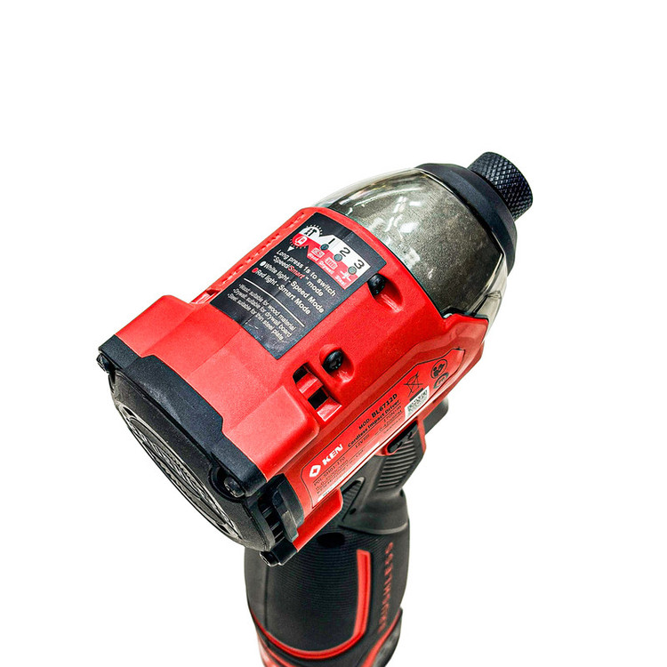 پیچ گوشتی شارژی ضربهای براشلس ۱۲ ولت کِن مدل BL6712D