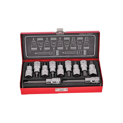 مجموعه 11 عددی آچار بکس توسن مدل T1253-11T