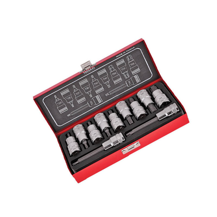 مجموعه 11 عددی آچار بکس توسن مدل T1253-11T