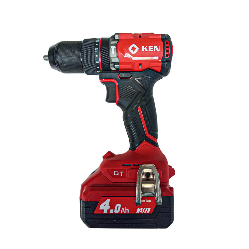 دریل چکشی شارژی براشلس  13 میلی متری 20 ولت کِن مدل BL7220D-40C
