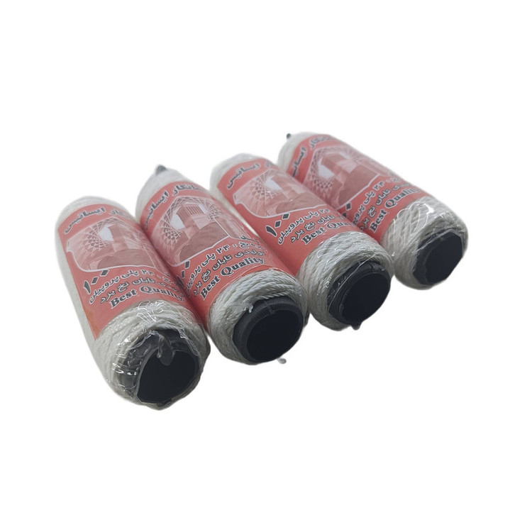 نخ ریسمان ایستاتیس مدل بنایی رول 100 متری بسته 4 عددی