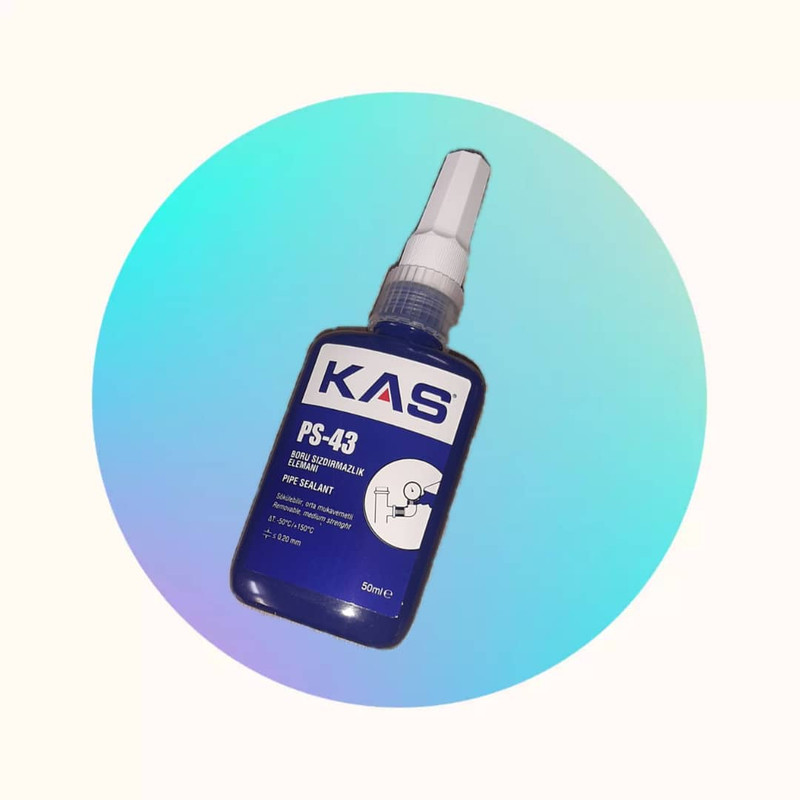 چسب تفلون کاس کد KAS_PS_43 حجم 50 میلی لیتر