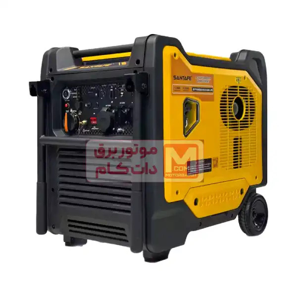 موتور برق سانتافه دوگانه سوز سایلنت 11 کیلووات مدل STF10900S