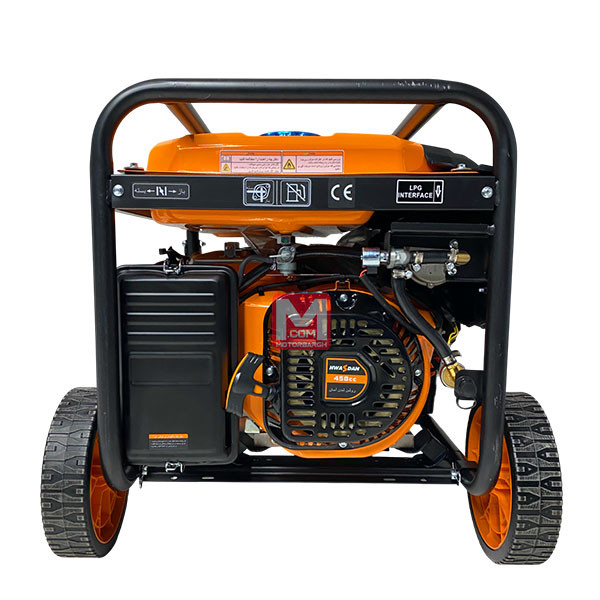 موتور برق صنعتی هواسدان 7.7کیلووات مدل H9000DR-G+دوگانه سوز