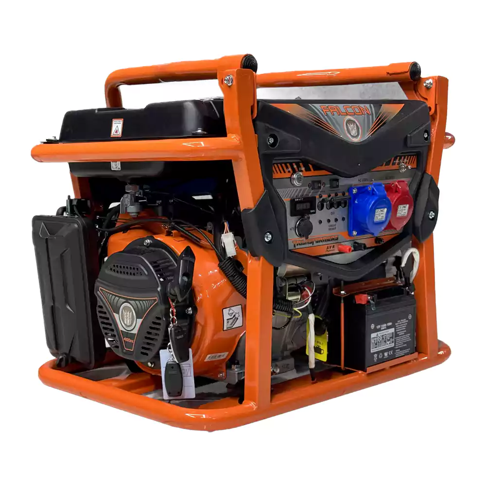 موتور برق فالکون 8.5 کیلووات سه گانه سوز مدل BS10500T2E/PRO - کیفیت عالی