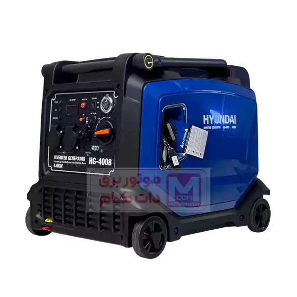 موتور برق هیوندای سایلنت 4.5 کیلووات مدل HG4008