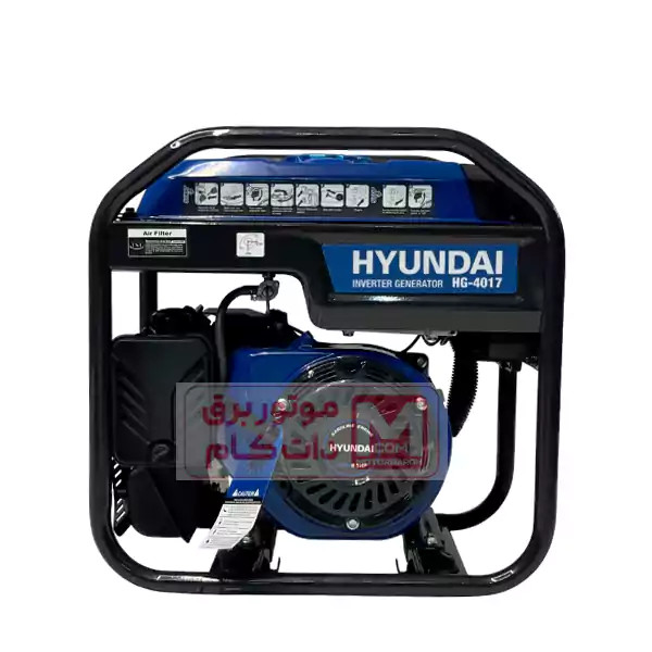 موتور برق هیوندای بنزینی 4.5کیلووات مدل HG4017