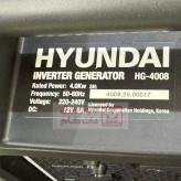 موتور برق هیوندای سایلنت 4.5 کیلووات مدل HG4008