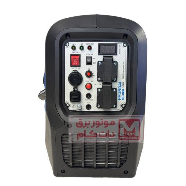 موتور برق هیوندای سایلنت 3.5 کیلووات مدل HG3808