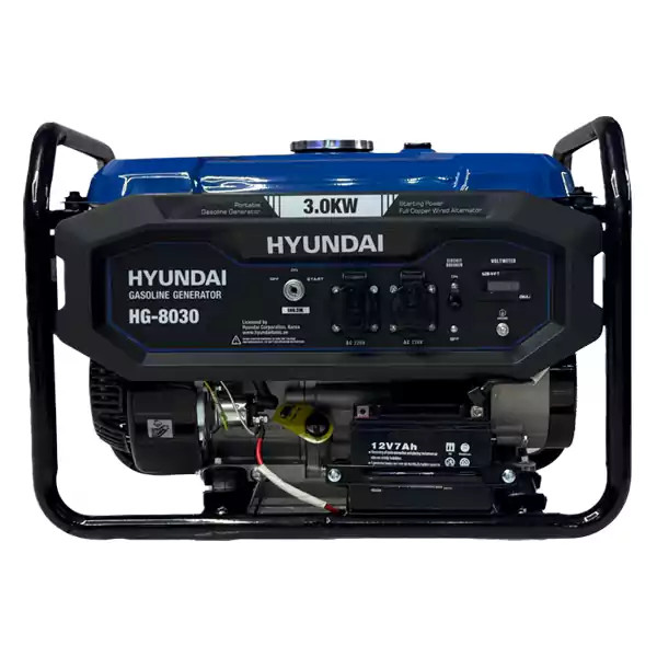 موتور برق هیوندای بنزینی 3 کیلووات مدل HG8030