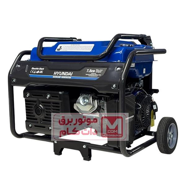 موتور برق بنزینی 7.5 کیلووات هیوندای مدل HG-7556