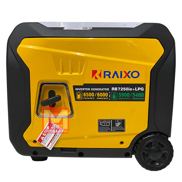 موتور برق راکسیو 6.5 کیلووات مدل RB7250ie+LPG