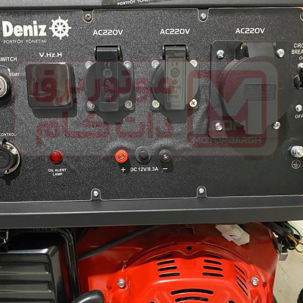 موتور برق دنیز 8.5 کیلو وات بنزینی مدل zsp12000E