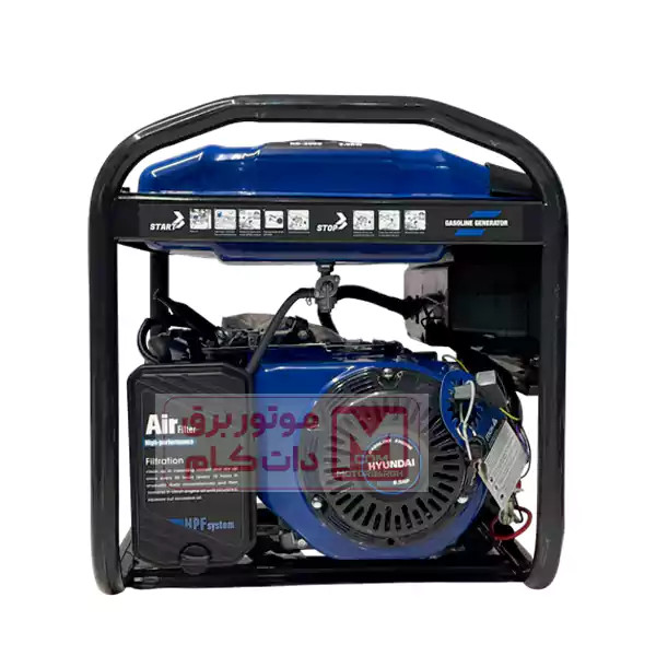 موتور برق هیوندای بنزینی 4 کیلووات مدل HG3055