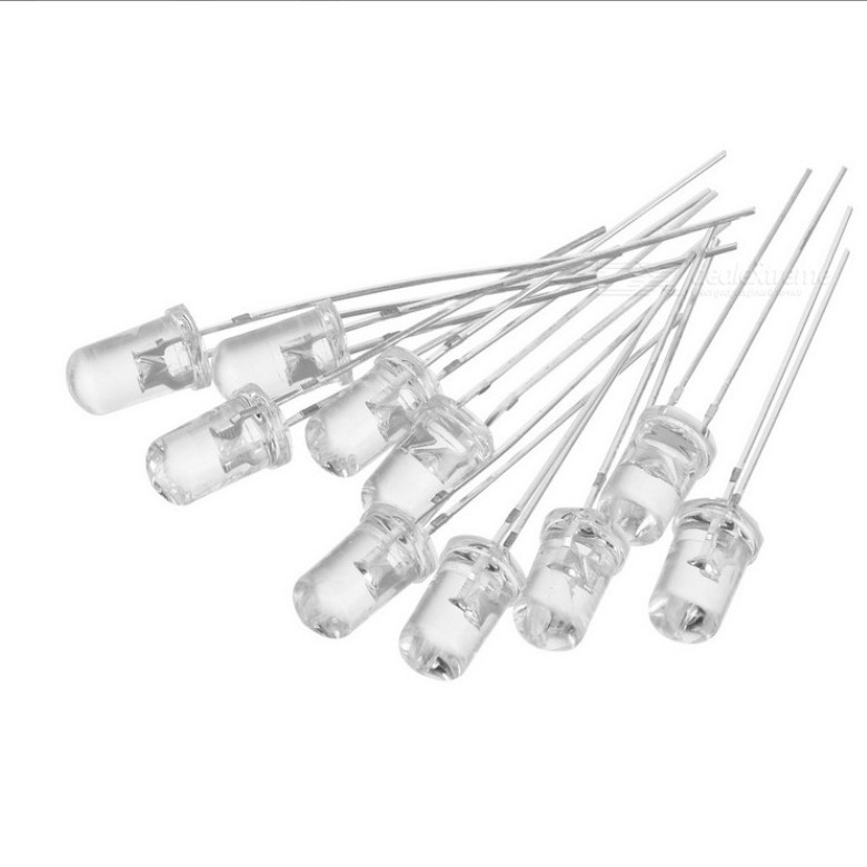 LED لیزری هایبرایت 5mm قرمز بسته 50 عددی
