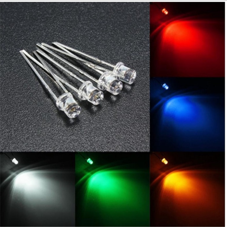 LED لیزری هایبرایت 5mm قرمز بسته 50 عددی