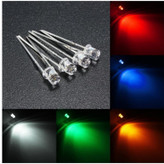 LED لیزری هایبرایت 5mm سفید بسته 50 عددی