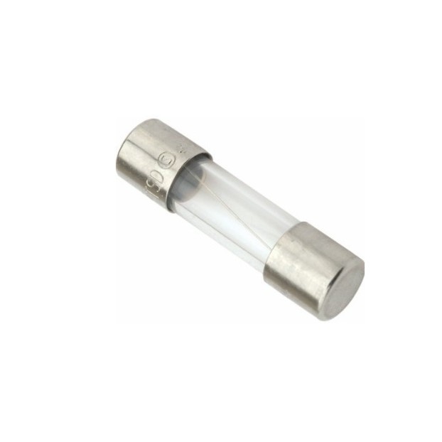 فیوز شیشه ای 15A - 250V سایز 5x20 بسته 10 عددی