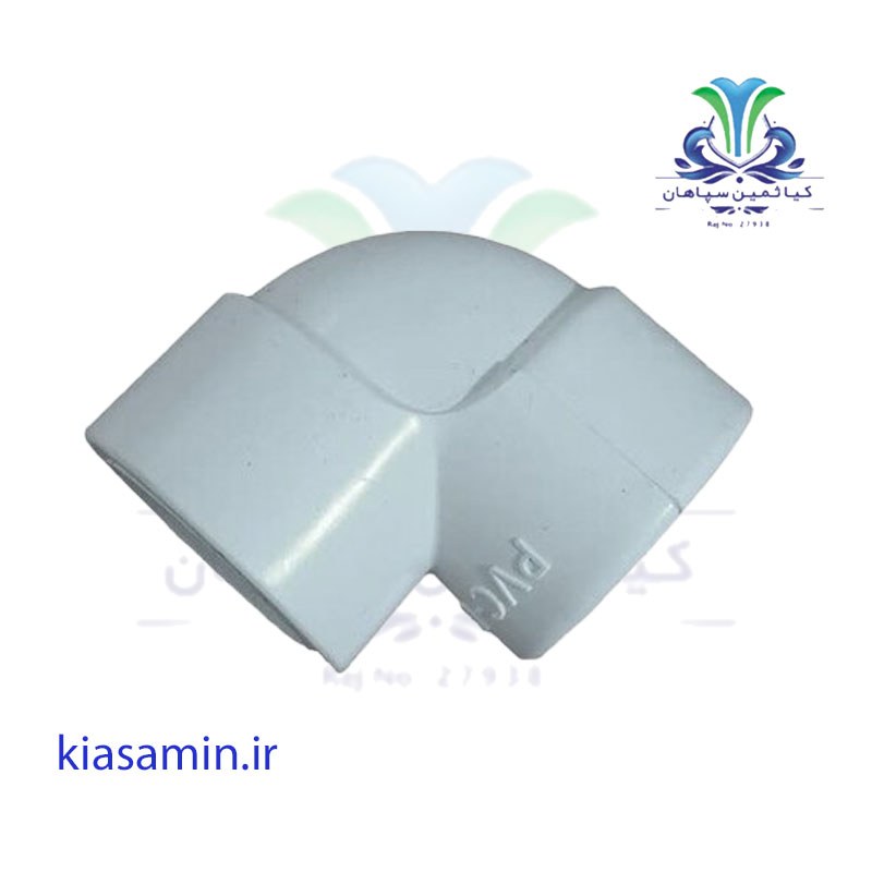 زانو 90 درجه UPVC یک دوم