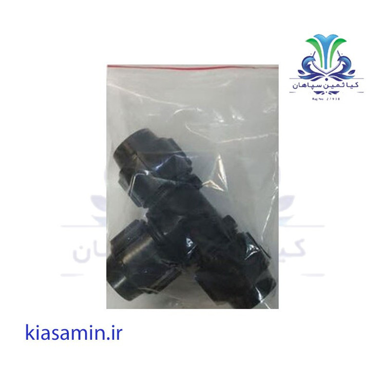 سه راهی مساوی پلی اتیلن مدل پیچی 1 اینچ