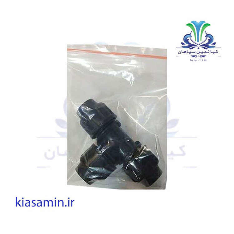 سه راه مساوی پلی اتیلن مدل پیچی 20
